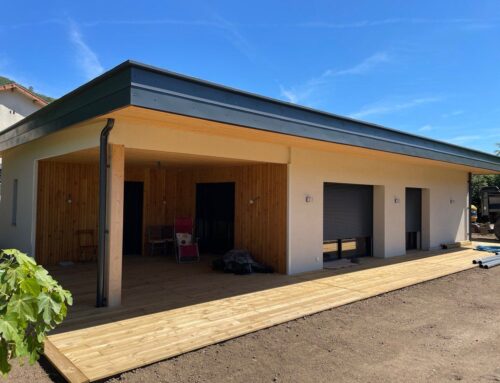 Maison bois a Dunières sur Eyrieux (07)